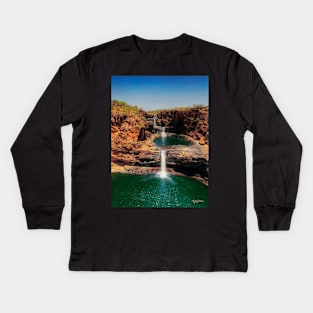 Mitchell Falls Kids Long Sleeve T-Shirt